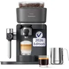 Bild von PHILIPS baristina Espressomaschine Latte BAR400/60 mit Mahlwerk für ganze Bohnen und Milchschaumdüse, 3 Schaumarten, 16 bar Pumpendruck, Schwarzgrau 
