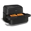 Bild von Philips Heißluftfritteuse Airfryer 1000 Flexible Basket NA150/00, zwei Körbe mit 7.1L, 2450 W, RapidAir Technologie und 10 Kochfunktionen, Schwarz