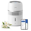 Bild von Philips Luftbefeuchter HU4210/04 4000 Series mit 300ml/h Befeuchtungsrate, 3,5 l Wassertank, für Räume bis 44 m², mit App-Verbindung