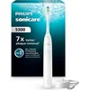 Bild von Philips Sonicare Elektrische Zahnbürste Series 5300 HX7108/01, Aufsteckbürsten: 1 St., mit Andruckkontrolle, 2 Intensitätsstufen, inkl. Ladegerät
