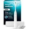 Bild von Philips Sonicare Elektrische Zahnbürste Series 5300, Aufsteckbürsten: 1 St., mit Andruckkontrolle, 2 Intensitätsstufen, inkl. Ladegerät, Reiseetui
