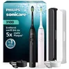 Bild von Philips Sonicare Elektrische Zahnbürste Series 3100, Aufsteckbürsten: 2 St., mit Drucksensor, 3 Intensitätsstufen, inkl. Reiseetui und Ladegerät