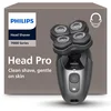 Bild von Philips Glatzen-Rasierer HS7980/15, Haarschneider mit 36 ComfortCut-Klingen, inkl. Reinigungsstation