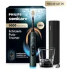 Bild von Philips Sonicare Elektrische Zahnbürste DiamondClean 9000 HX9213, Aufsteckbürsten: 1 St., mit Smart-Sensoren und 7 Putzprogrammen, inkl. Reiseladeetui