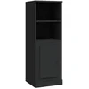 Bild von vidaXL Highboard Highboard Schwarz 36x35,5x103,5 cm Holzwerkstoff (1 St)