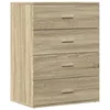 Bild von vidaXL Sideboard Sideboard Sonoma-Eiche 60x39x80 cm Holzwerkstoff (1 St)