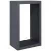 Bild von vidaXL Kaminholzregal Brennholzregal Anthrazit 60x40x100 cm Stahl