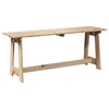 Bild von vidaXL Gartenbank Bank Outdoor Natur 119 x 37 x 47 cm Massives Kiefernholz (1-St)