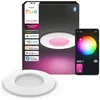 Bild von Philips Hue LED Deckenspot Slim Downlight Einbauleuchte, Abschaltautomatik, Bluetooth, CCT - über Fernbedienung, Dimmer, Dimmfunktion, Farbsteuerung, Farbwechsel, Leuchtdauer einstellbar, Memoryfunktion, Nachtlichtfunktion, RGB, Smart Home, Timerfunktion, Weckerfunktion, dimmbar über Fernbedienung, erweiterbar, getrennt schaltbar, mehrere Helligkeitsstufen, LED fest integriert, RGB, 1000 20000K, a