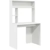 Bild von vidaXL Schreibtisch Schreibtisch Weiß 91 x 50 x 149 cm Holzwerkstoff (1-St)