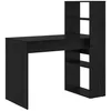 Bild von vidaXL Schreibtisch Schreibtisch Schwarz Eichen-Optik Holzwerkstoff (1-St)