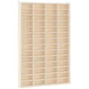 Bild von vidaXL Regal Sammlervitrine aus Holz mit 56 Fächern 40 x 4,5 x 60 cm, 1-tlg.