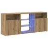 Bild von vidaXL TV-Schrank TV-Schrank mit LED-Leuchten Artisan-Eiche 120x30x50 cm (1-St)
