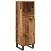Bild von vidaXL Badezimmerspiegelschrank Badschrank Altholz-Optik 30x30x100 cm Holzwerkstoff (1-St)