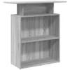 Bild von vidaXL Schreibtisch Empfangstheke Grau Sonoma 100x40x104 cm Holzwerkstoff