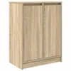 Bild von vidaXL Sideboard Sideboard Sonoma-Eiche 57x34x76 cm Holzwerkstoff (1 St)