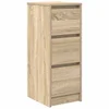 Bild von vidaXL Sideboard Sideboard Sonoma-Eiche 29,5x34x76 cm Holzwerkstoff (1 St)