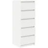 Bild von vidaXL Kommode NA Kommode Sideboard mit 5 Schubladen aus Holzwerkstoff 37,5x35x99 cm