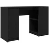 Bild von vidaXL Schreibtisch Schreibtisch Schwarz Eichen-Optik 120x42x76 cm Holzwerkstoff