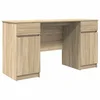 Bild von vidaXL Schreibtisch Schreibtisch Sonoma-Eiche Holzwerkstoff 140 x 49 x 76 cm (1-St)