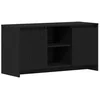 Bild von vidaXL TV-Schrank TV-Schränk 102 x 37,5 x 52,5 cm Schwarz Eichen-Optik (1-St)