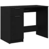 Bild von vidaXL Schreibtisch Schreibtisch Schwarz Eichen-Optik Holzwerkstoff (1-St)
