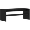 Bild von vidaXL TV-Schrank TV-Schrank Schwarz Eichen-Optik 100x40x40 cm Holzwerkstoff (1-St)
