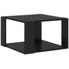 Bild von vidaXL Couchtisch Couchtisch Schwarz Eichen-Optik 51,5 x 51,5 x 30 cm (1-St)