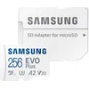 Bild von Samsung EVO Plus (2024) inkl. SD-Adapter Speicherkarte (256 GB, Video Speed Class 30 (V30)/UHS Speed Class 3 (U3), 160 MB/s Lesegeschwindigkeit)