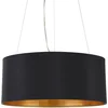 Bild von EGLO Hängeleuchte MASERLO, ohne Leuchtmittel, Leuchtmittel wechselbar, Pendelleuchte, Pendellampe, Wohnzimmer, Esszimmer, gemütlich, 110x53cm