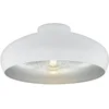 Bild von EGLO Deckenleuchte MOGANO, ohne Leuchtmittel, Leuchtmittel wechselbar, Deckenleuchte Industrial, Vintage, Flurlampe Decke mit E27 Fassung
