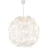 Bild von GLOBO LIGHTING Hängeleuchte, Leuchtmittel nicht inklusive, Design Pendel Leuchte Schlaf Zimmer Decken Hänge Lampe Blüten