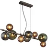 Bild von GLOBO LIGHTING Pendelleuchte GLOBO Lighting Hängeleuchte RIHA LBH 86x36x120 cm bunt Hängelampe, Warmweiß