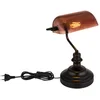 Bild von GLOBO LIGHTING Schreibtischlampe ANTIQUE, ohne Leuchtmittel, Klassische Schreibtischleuchte, Antik-look Tischleuchte, Bankerlamp