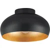 Bild von EGLO Deckenleuchte MOGANO 2, ohne Leuchtmittel, Leuchtmittel wechselbar, Deckenleuchte aus Metall, E27, dimmbar, Ø 28 cm, exkl. E27 - 1X40W