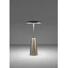 Bild von EGLO Tischleuchte PICCOLA, Ein-/Ausschalter, USB-Anschluss mit Ladefunktion, LED fest integriert, warmweiß - kaltweiß, dimmbare Nachttischlampe, Metall, Lampe für Balkon, IP54