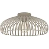 Bild von EGLO LED Deckenleuchte MOGANO 3 Deckenlampe - Stahl - E27 - 1X40W - IP20, ohne Leuchtmittel, Wohzimmerlampe, Esszimmerlampe, Flur, Schlafzimmer, H18 x Ø43 cm