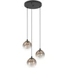 Bild von EGLO Hängeleuchte ARISCANI 1 Pendellampe - Stahl - E27 - 3X60W - IP20, ohne Leuchtmittel, Hängelampe, Deckenlampe, Wohnzimmer, Esszimmer, H110 x Ø42,5 cm