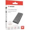 Bild von Verbatim TurboMetal (1 TB), Externe SSD, Silber, Grau