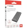 Bild von Verbatim TurboMetal (2 TB), Externe SSD, Silber, Grau