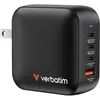 Bild von Verbatim Mini GaN Ladegerät (100 W, 4 Ports), USB Ladegerät, Schwarz