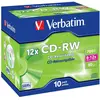 Bild von Verbatim CD-RW, 700MB, 12x, 10er Pack (10x), Optischer Datenträger