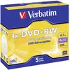 Bild von Verbatim Dvd+Rw (5x), Optischer Datenträger