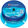 Bild von Verbatim Cd-r 700mb Azo 52x Geschwindigkeit 25 Einheiten