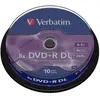 Bild von Verbatim 10 Dvd+r Dual Layer 8x
