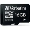 Bild von Verbatim Premium (16 GB, microSDHC, U1, UHS-I), Speicherkarte, Schwarz