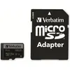 Bild von Verbatim Pro U3 (128 GB, microSDXC, U3, UHS-I), Speicherkarte, Schwarz