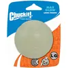 Bild von Chuckit! CHUCKIT MAX GLOW leuchtender Fetch-Ball 7 6 cm Durchmesser Grösse L Weiss (Wurfspielzeug Hund), Hundespielzeug