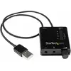 Bild von StarTech Icusbaudio2d (USB), Soundkarte, Schwarz