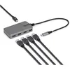 Bild von StarTech 4-Port USB-C Hub, 5Gbps, Bus Powered (USB-C, 5 Ports), Dockingstation + USB Hub, Grau
